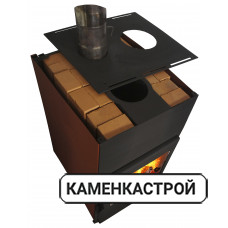 Печь-камин Варвара Гармония 1309 терракот Печь-камин Варвара Гармония 1309 терракот