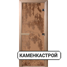 Дверь Береза Бронза матовая