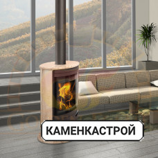 Печь-камин поворотный Romotop Stromboli N 4 песчаник