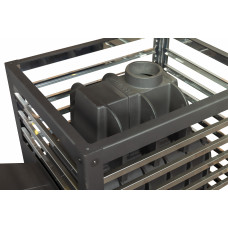 Печь банная ЭкоКамин Медведь 30 Хай-Тек Гранд открытая каменка