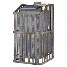 Дровяная печь Гефест Гроза Ураган 24 П