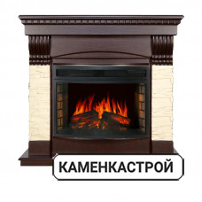 Каминокомплект Denver - Темный дуб с очагом Dioramic 25 LED FX