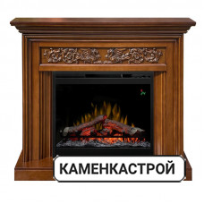 Каминокомплект Nottingham - Орех с очагом Symphony 26&#039;&#039; DF2624-L