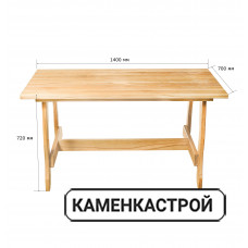 Стол Kamenka Байкал дуб лакированный Стол Kamenka Байкал дуб лакированный