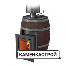 Дровяная печь ТMF Скоропарка 2012 Inox Люмина Баррель палисандр