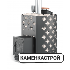 Чугунная печь для бани Этна 24 ДТ-4 ЗК