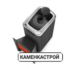 Дровяная печь ТMF Ангара 2012 Витра Inox ЗК Антрацит