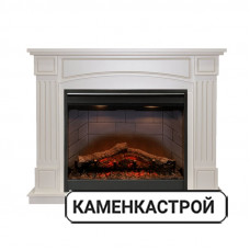 Каминокомплект Boston - Алебастр с очагом Symphony 26&#039;&#039; DF2608-INT