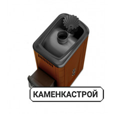 Дровяная печь ТMF Ангара 2012 ДА ЗК Inox Терракот ТО