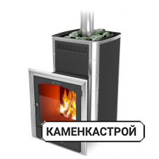 Дровяная печь ТMF Калина II Inox БСЭ антрацит НВ ПРН