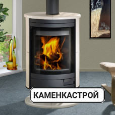 Печь-камин поворотный Romotop Stromboli N 2 керамика Печь-камин поворотный Romotop Stromboli N 2 керамика