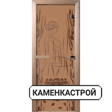 Дверь Волшебный пар Бронза матовая
