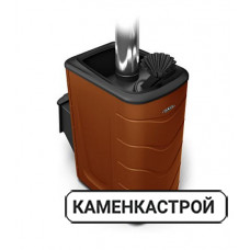 Дровяная печь ТMF Гейзер 2014 Carbon ДА ЗК терракота