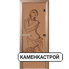 Дверь Искушение Бронза матовая