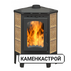 Бавария Угловая изразцовая Барокко песок с металлической крышкой PKI 039