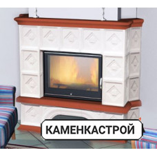 УНИСОН облицовка угловая 700 (белая+терракот)