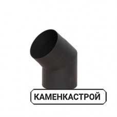 Колено 45 КПД черная сталь 2мм, диаметр 120