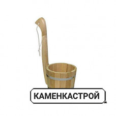 Ковш-черпак липа 0,6л с вертикальной ручкой МЧ-2