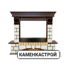 Портал Pierre Luxe - Темный дуб / Белый (Высота 1075мм)
