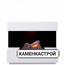 Каминокомплект Kyoto - Белый с очагом Cassette 400 NH