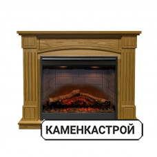 Каминокомплект Boston - Дуб с очагом Symphony 26&#039;&#039; DF2608-INT