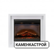Каминокомплект Bronx - Белый с очагом Symphony 26&#039;&#039; DF2608-INT