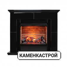 Каминокомплект Suite Black - Черный лак с очагом Engine 56-600 BB