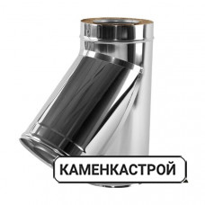 Тройник 45° V50R диаметр 200/300, нерж 321/304
