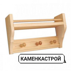 Полка липа 1 уровень 3 крючка М-48